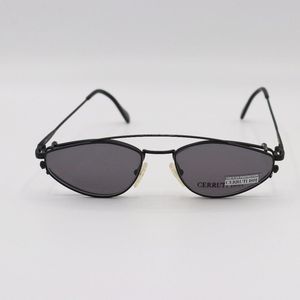 Matte Black Cerrutti 1881 Clip on Sunglasses